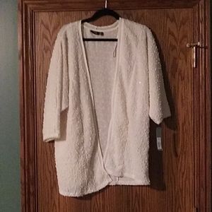 NWT Apt 9 Dolman Sequin Cardigan